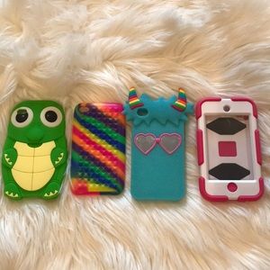 iPod cases! Set of 4! 4th Generation